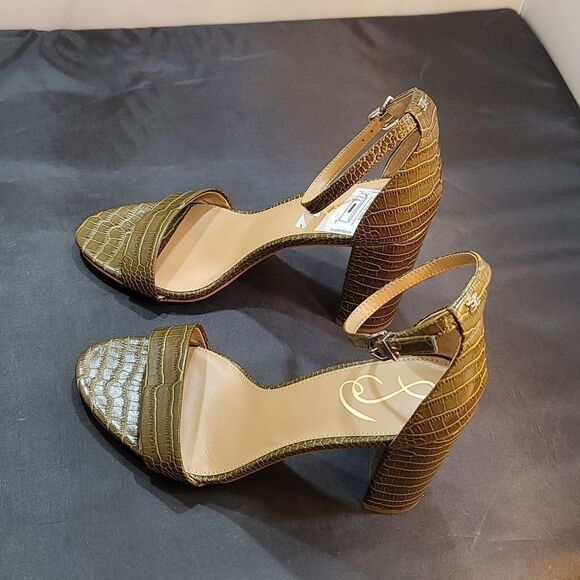 BRAND NEW SAM EDELMAN WOMEN'S YARO HEELED SANDAL   G1 - Picture 9 of 16